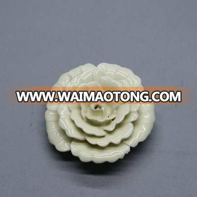 Factory direct sale custom handmade artificial white porcelain flowers for sale