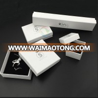 Wholesale Unique White Set Custom Logo Paper Jewelry Gift Boxes